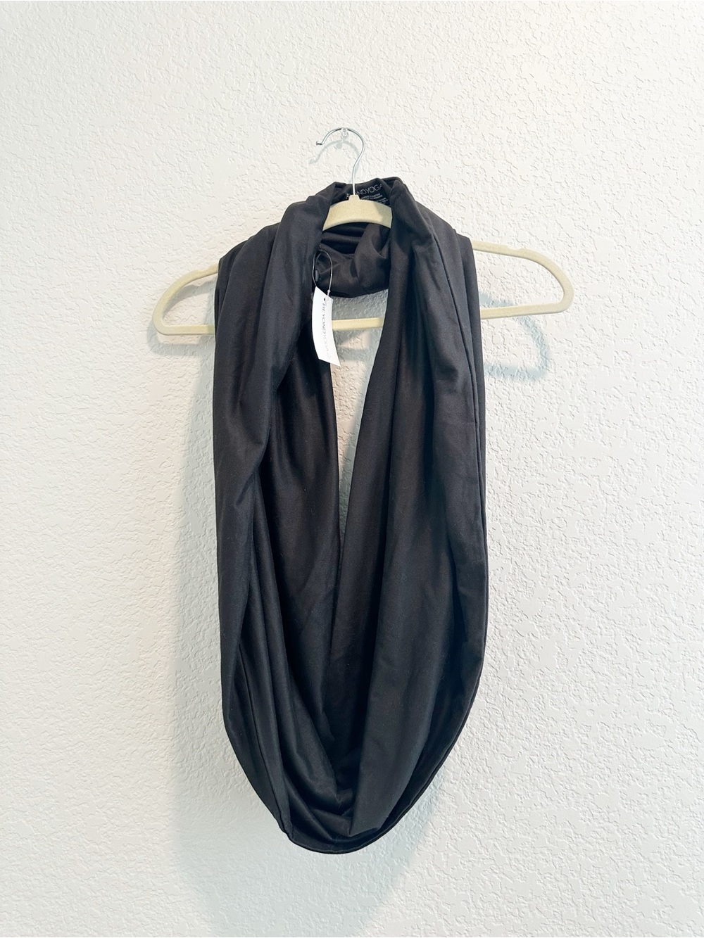Beyond Yoga Black Infinity Scarf